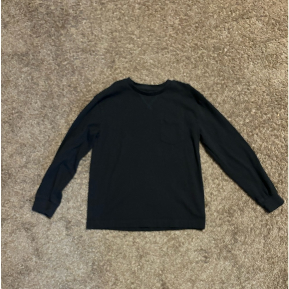 Boy’s Gap Kids Organically Grown Cotton Pocket Tee Black Size L